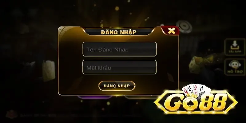 Hướng dẫn các bước đăng ký và đăng nhập tài khoản tại Go88